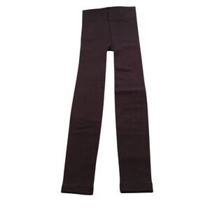 Blissful Benefits by Warner's Burgundy/Maroon Stretchy Fleece Leggings L/XL